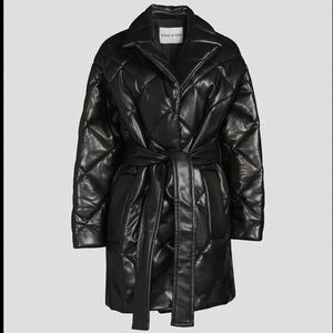 STAUD Black Puffer Jacket